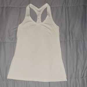 Lululemon Athletica White Tank Top Size 2